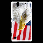 Coque Sony Xperia C4 Aigle américain