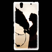 Coque Sony Xperia C4 Amour de cheval 10