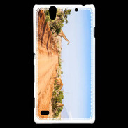 Coque Sony Xperia C4 Savane Girafe d'Afrique