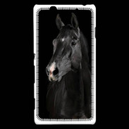 Coque Sony Xperia C4 Cheval noir