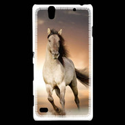 Coque Sony Xperia C4 Cheval et Paysage 1
