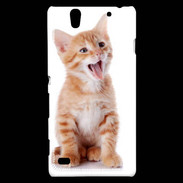 Coque Sony Xperia C4 Adorable chaton 6