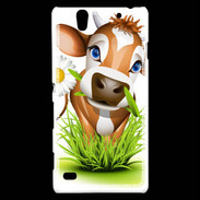 Coque Sony Xperia C4 Humour vache 5