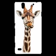 Coque Sony Xperia C4 Girafe Humour