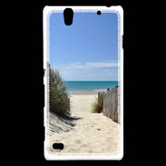 Coque Sony Xperia C4 Accès à la plage