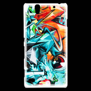 Coque Sony Xperia C4 Graffiti abstrait