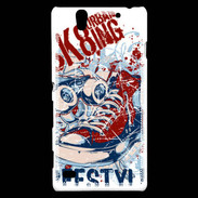 Coque Sony Xperia C4 Urban Skate Graffiti