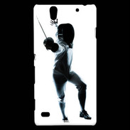 Coque Sony Xperia C4 J'aime l'escrime