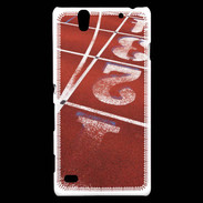 Coque Sony Xperia C4 Piste athlétisme