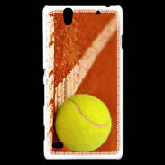 Coque Sony Xperia C4 Cour de tennis