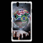 Coque Sony Xperia C4 Planète Football