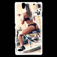 Coque Sony Xperia C4 Musculation féminine 2