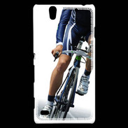Coque Sony Xperia C4 Coureur Cycliste