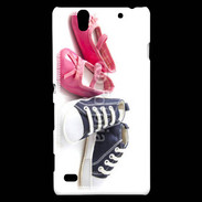 Coque Sony Xperia C4 Chaussures bébé 2