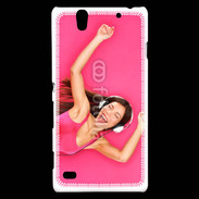 Coque Sony Xperia C4 Femme asiatique glamour qui danse