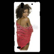 Coque Sony Xperia C4 Femme africaine glamour et sexy