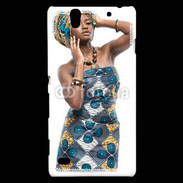 Coque Sony Xperia C4 Femme Afrique 4