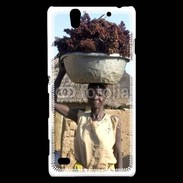 Coque Sony Xperia C4 Femme tribu afrique 2