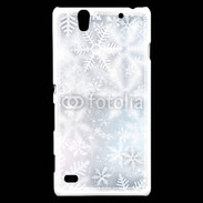 Coque Sony Xperia C4 Etoiles de neige