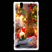 Coque Sony Xperia C4 Table de Noël
