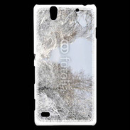 Coque Sony Xperia C4 Forêt enneigée