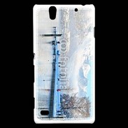 Coque Sony Xperia C4 Le Lac d'Annecy en hvier