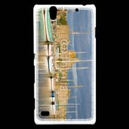 Coque Sony Xperia C4 Port de Saint Malo