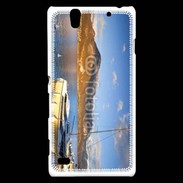 Coque Sony Xperia C4 Bateau sur le Lac d'Annecy 