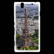 Coque Sony Xperia C4 Tour Eiffel vue aérienne 1