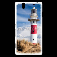 Coque Sony Xperia C4 Phare de Niewport en Belgique