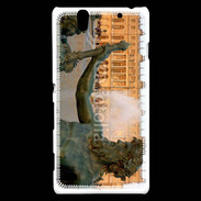 Coque Sony Xperia C4 Statue d'ange et de Neptune au château de Versailles