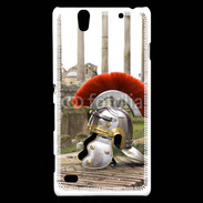 Coque Sony Xperia C4 Casque de soldat romain