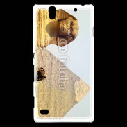 Coque Sony Xperia C4 Pyramide et Sphinx 2