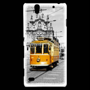 Coque Sony Xperia C4 Vintage tramway de Lisbonne