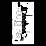Coque Sony Xperia C4 Bienvenue à Abu Dhabi 3