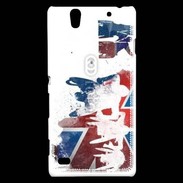 Coque Sony Xperia C4 Drapeau Londres Handisport