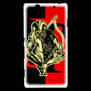 Coque Sony Xperia C4 Tête de Mort Joker