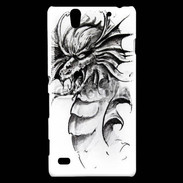 Coque Sony Xperia C4 Dragon en dessin 35