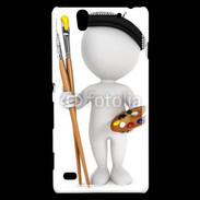 Coque Sony Xperia C4 Artiste peintre