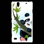 Coque Sony Xperia C4 Panda géant en cartoon
