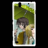 Coque Sony Xperia C4 Cute boy and girl 25