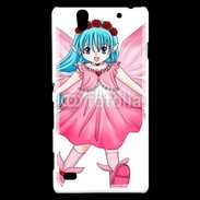 Coque Sony Xperia C4 Cartoon illustration of a pixie