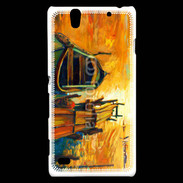 Coque Sony Xperia C4 Peinture de bateau
