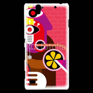 Coque Sony Xperia C4 Art abstrait 500