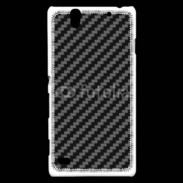 Coque Sony Xperia C4 Fibres de carbone
