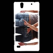 Coque Sony Xperia C4 Couple gay sexy femmes 