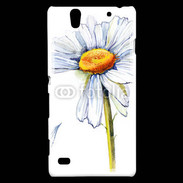 Coque Sony Xperia C4 Fleurs en peinture 550