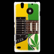 Coque Sony Xperia C4 Guitare Reggae