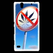 Coque Sony Xperia C4 Interdiction de cannabis 2