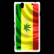 Coque Sony Xperia C4 Drapeau cannabis